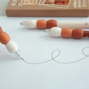 Penna gel a scatto ad asciugatura rapida con impugnatura ergonomica morbidissima