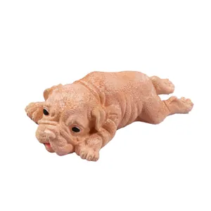 Realistic 3D Shar Pei dog silicone mold for DIY mousse cake and ice cream