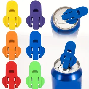Apriscatole Manuale Creativo in Plastica per Lattine di Soda Sigillatore Antipolvere per Birra e Cola Utensile da Cucina
