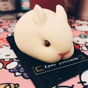 Stampo in Silicone per Coniglio a Cartoni Animati 3D per Pasticceria Fai-da-te Torta Mousse Cioccolato Stampo per Sapone Fatto a Mano Simpatico Strumento da Cucina a Forma di Animale