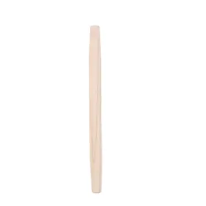 Rodillo de cocina minimalista de madera de haya maciza para preparar masas