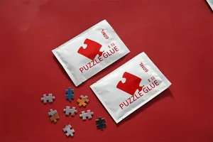 60ml Beutel transparenter PVA-Puzzle-Kleber zum Fixieren und Aufhellen von Puzzles