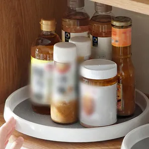 Organisateur de cuisine rotatif à 360 degrés pour épices et flacons de condiments