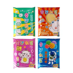 Pochettes cadeaux surprises colorées de dessins animés pour étudiants