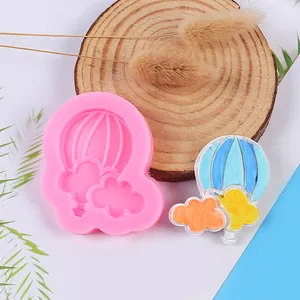 Heißluftballon Silikonform für DIY Kuchendekoration und Fondant Schokolade Basteln