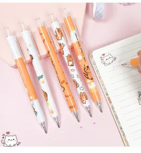 Detailed view of cute tiger-themed glue pens for scrapbooking and DIY crafts.