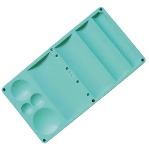 Plastic Fondant Flower Drying Board Cake Decorating Tools Baking Sugarcraft Flower Shaping Rack Mold For Kitchen Pastry Decor