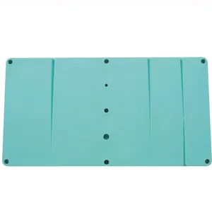 Turquoise plastic fondant flower drying board for cake decorating tool detailing