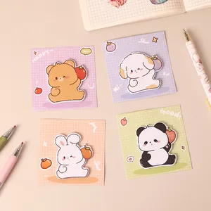 Schattige zelfklevende memoblokjes in diervorm voor studenten en DIY-scrapbooking