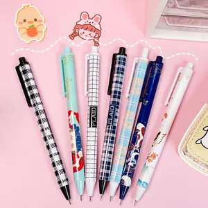 Set of 6 cute pen-shaped retractable art knives for journaling and paper cutting