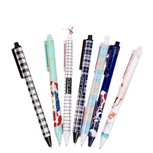 Creative pen-shaped utility knives with aesthetic patterns for student journaling