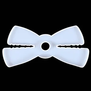 Stampo professionale in silicone a fiocco per portabicchieri da vino in resina fai da te