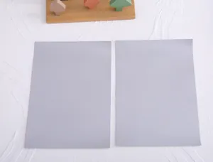 Professional A4 silver scratch-off coating sheets for DIY reward cards and labels