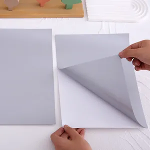 Scratch Off Sticker Silver DIY Self Adhesive Secret Reward Card Label For Birthday Party Game Stationery Handmade Supply