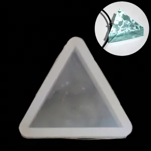 Driehoekige siliconen mal voor waterrimpel hars sieraden DIY handwerk gieten van hars