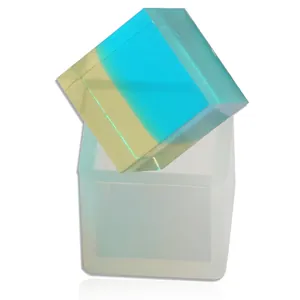 Hochtransparente quadratische Silikonform für DIY-Harzkunst mit Ultra-Spiegel-Finish