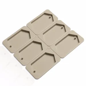 Moule professionnel en silicone à 6 cavités pour fondants de cire et formes de plâtre