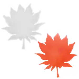 Handmade maple leaf silicone mold for DIY crystal epoxy resin coasters and trays