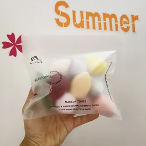 Professionelles Make-up Schwamm Set Aus Hydrophilem Polyurethan Tropfen Kürbisform Mehrfarbig Beauty Blenders Für Make-up