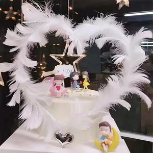 Cartoon Couple Miniature Figurines Romantic Proposal Doll For Cake Toppers Desktop Decoration Valentine Gift Home Decor