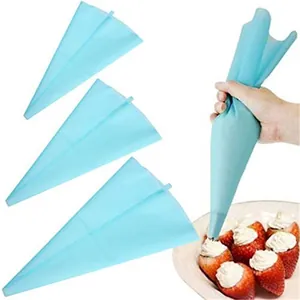 Sac à Poche in Silicone Riutilizzabile Sacca in TPU Ispessita per Decorazione Torte Strumenti per Pasticceria