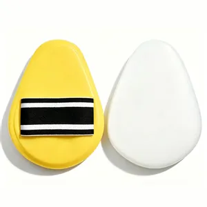 Extra grote eivormige bodylotion applicator voor gelijkmatige applicatie van huidverzorgingscrème