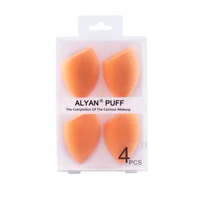 Slanted Cut Makeup Sponge Hydrophilic Non-Latex Powder Puff Wet And Dry Use Soft Foundation Blender Professional Beauty Tools For Women