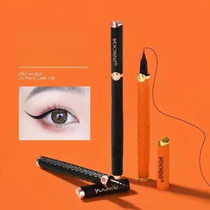 Delineador de ojos líquido de punta fina impermeable para maquillaje de larga duración