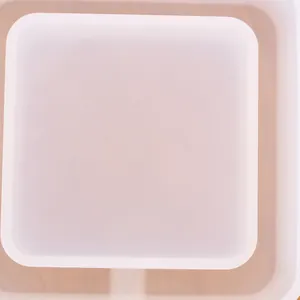 Hochwertige quadratische Silikonform für DIY-Harz-Aschenbecher mit glatter Oberfläche