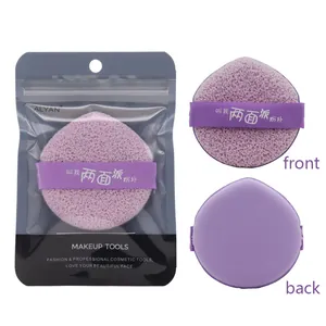 Dual Sided Makeup Air Cushion Puff Hydrophilic Polyurethane Face Cleansing Sponge Foundation BB Cream Application Tool Bagged Set