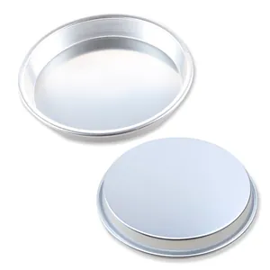 Ronde bakvormen van aluminiumlegering voor professioneel en thuisgebruik in bakken