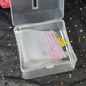 Transparante geldtrekdoos voor taart met plastic zakjes voor een creatieve verjaardagssurprise