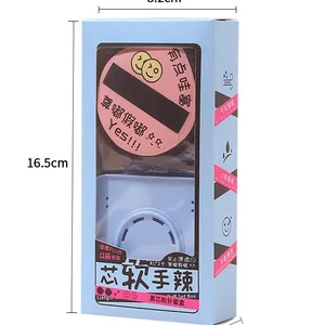 Make-up donsset met opbergdoos, 8,2 cm x 16,5 cm afmetingen voor cosmetica
