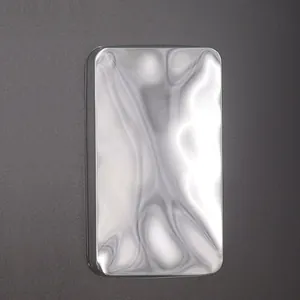 Clear plastic blister tray insert for jewelry or press-on nail window packaging box