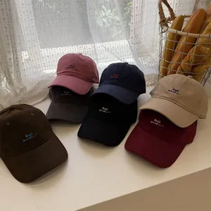 Unisex Καπέλο Μπέιζμπολ με Κεντημένα Γράμματα από Πολυεστέρα Casual Streetwear Σκίαστρο Καμπύλο Γείσο για Άνδρες Γυναίκες Υπαίθρια