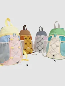 Mini mochilas de nailon multicolores de moda para mujer, colección primavera 2026