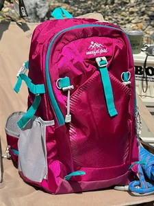 Women Lightweight Waterproof Hiking Backpack Outdoor Sports Daypack Travel Climbing Rucksack For Students Campus Camping Nylon Multi-pocket Bag