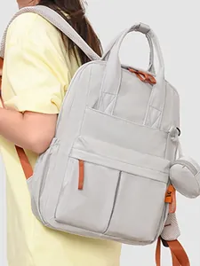 Wasserdichter Nylon Outdoor Rucksack Große Kapazität Reisen Sport Daypack Für Paare Mit Abnehmbarem Mini Beutel Leichte Tasche