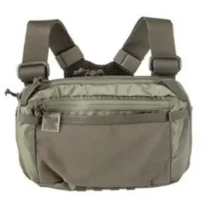 Marsupio Tattico da Uomo Sport all'Aperto Borsa a Tracolla in Nylon Impermeabile Multifunzionale Cinturino Regolabile