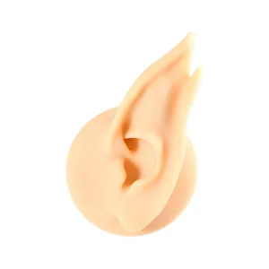 Realistisches Silikon-Elfenohrmodell für professionellen Schmuck und Piercing-Übung