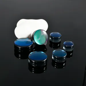 Solid black and iridescent AB glass ear plugs flat gauges for body piercing jewelry