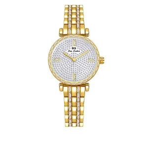 Reloj de Cuarzo de Lujo para Mujer con Esfera de Cielo Estrellado de Diamantes de Imitación Correa de Cadena de Metal Reloj de Pulsera