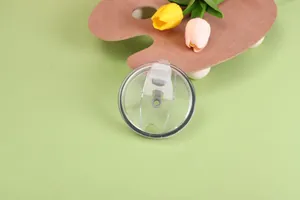Clear spill-proof replacement lid for 30oz vacuum tumbler with slider