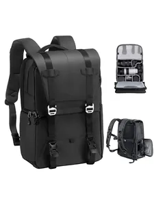 Professional Camera Backpack Large Capacity Waterproof Shockproof DSLR Mirrorless Digital Gear Storage Bag For Outdoor Photography