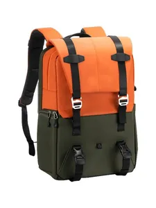 Professional high-capacity waterproof photography backpack for cameras and digital gear