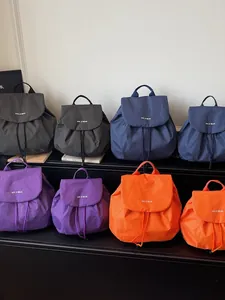 Casual checkered small backpacks for women in multiple colors for daily commuting