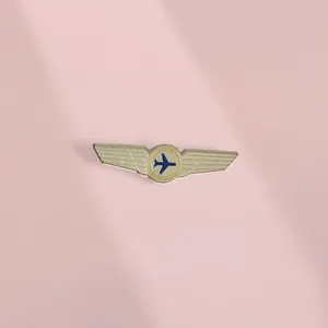 Vintage Metall Pilotenflügel Brosche Retro Fliegerflügel Abzeichen Für Kleidung Rucksack Hut Pilotenflugzeug Abzeichen Schmuck Für Herren Damen