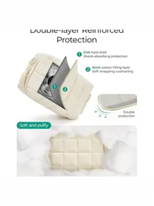 Funda para cámara acolchada antigolpes con protección de doble capa de carcasa rígida EVA