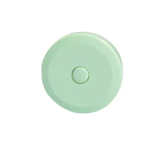 Ruban à mesurer rétractable vert menthe pour les mesures du corps et la couture pro