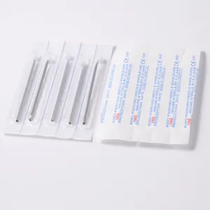 Sterile 14G Hohlnadeln für Piercings in medizinischer Einzelverpackung für Einmalgebrauch.